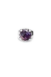 Claw Ring Dark Amethyst