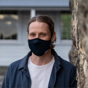 LUCKEFit™ Travel Face Masks |  Award-Winning ViralOff® | NZ Helix+ Filter | Black