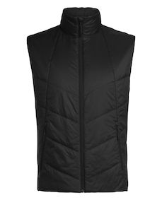 Ice Breaker: Men's MerinoLoft Helix Vest Jacket