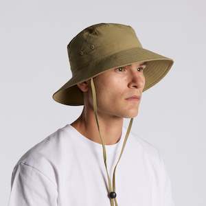 Headwear: Nylon Wide Brim Bucket Hat | 1174