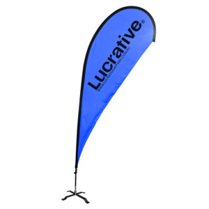 Promotional: Teardrop Flag