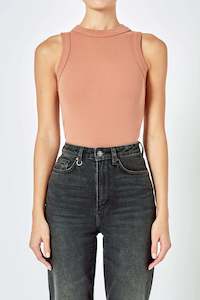 NEUW | Jonesy Singlet | Terracotta