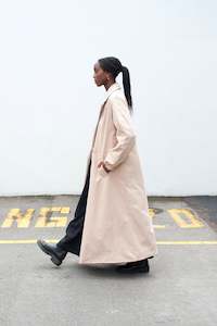 Outerwear: LUC | Cora Trench Coat | Camel