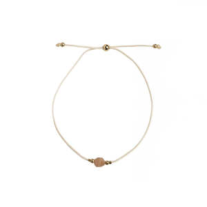 Peach Moonstone MOTUROA Bracelet