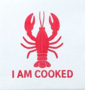 Our Napkins: I’m Cooked – Lobster Luncheon Napkins (Pack of 20)