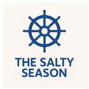 Our Napkins: The Salty Season – Ship Wheel Luncheon Napkins (Pack of 20)