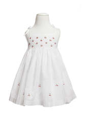 Cherry Smocked Dress
