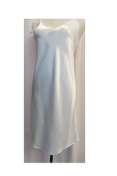 Sleepwear Silk: Silk Shoe String Slip, Short