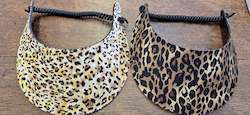 Accessories: Sun Visors - Cheetah Leopard