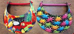 Accessories: Sun Visors - Parrots and Palms
