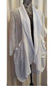 Jackets: Italian Linen Jacket White