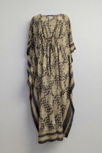 Cotton Collection: Anokhi Tie Kaftan - Tiger