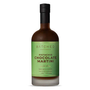 Liquor: Limited Edition Batched Chocolate Pistachio Martini 725ml