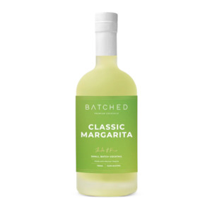 Liquor: Batched Classic Margarita 725ml