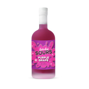 Saturdays Sours Purple Grape 725ml