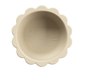 Silicone Suction Lion Bowl | Ivory
