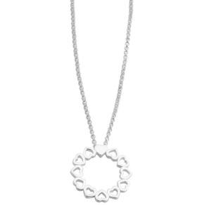 Jewellery: Love Goes Round Circle Necklace