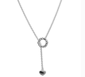 Jewellery: Love Goes Round Circle of Hearts Lariat Necklace