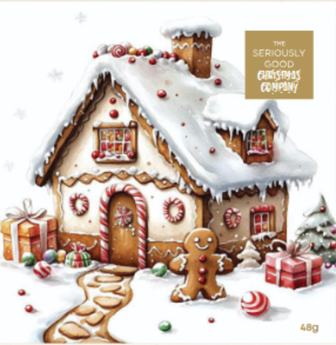 Build A Box: Gingerbread House - 4 Piece Chocolate Box