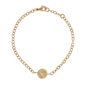 Products: MINI YIN YANG chain link bracelet Lulu's Collective