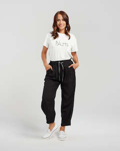 Under 100: Shelby Pant - Black - SEDUCE