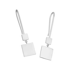 Fabuleux Vous: Gio Square Earrings - FABULEUX VOUS