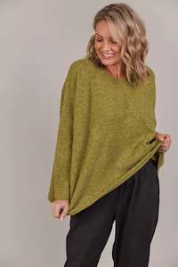 Folie Relaxed Knit - Chartreuse - EB&IVE