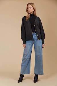 Isle Of Mine: Miru Cardigan - Ash - ISLE OF MINE