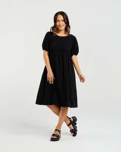 Sienna Dress - Black - ZAFINA