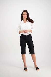 The Dark Room: Lightweight Straight Leg Short - Black - VASSALLI