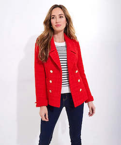 New Arrivals: Elle Statement Tweed Jacket - JOE BROWNS