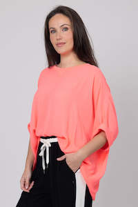 Occassion: Lola Swing Top - Coral - CHARLO