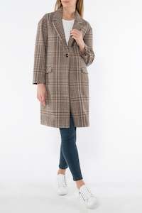 Multi Check Coat - JUMP