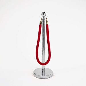 Stanchion Barriers – Silver