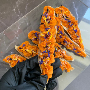 Sweet Potato Chicken Puff Lummy Pet Bakery