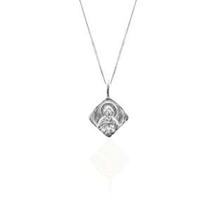 St Martha - Patron Saint of Cooking & Devoted Service - Silver