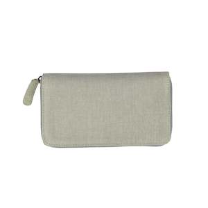 Island Accessories: The Gary Wallet - Sage **Organically Plant Dyed**