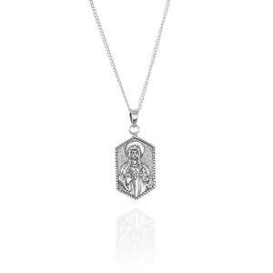 St Dwynwen - Patron Saint of Lovers - Silver