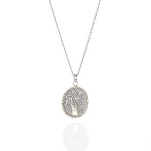 St Raphael - Patron Saint of Happy Meetings, Doctors & Nurses - Silver