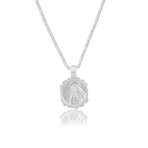 St Cabrini - Patron Saint of Immigrants - Silver