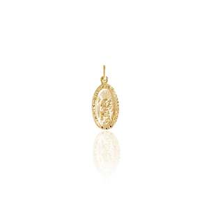 St Christopher: St Christopher - CHARM ONLY - Gold