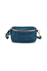 The Benny Bag - Lake Blue Corduroy **ORGANICALLY DYED**