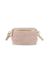 Organic Tote Bags: The Benny Bag - Blush Corduroy **ORGANICALLY DYED**