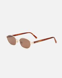 Lu Goldie - Lara Sunglasses - Chestnut