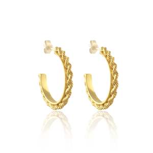 Magdalena Frida Kahlo: DEL CARMEN HOOPS - GOLD