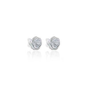Magdalena Best Sellers: Desert Rose Earrings - Silver