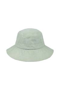 Hats: Bronte Bucket Hat - Sage **Organically Plant Dyed**