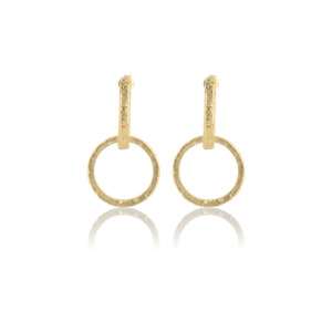 Featured Earrings: Support Earrings - Gold