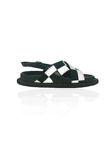 Shoes: Coco Slide - Black & White