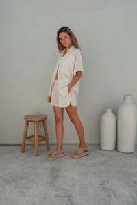 Gerry Shorts - Natural Sand Dune Stripe